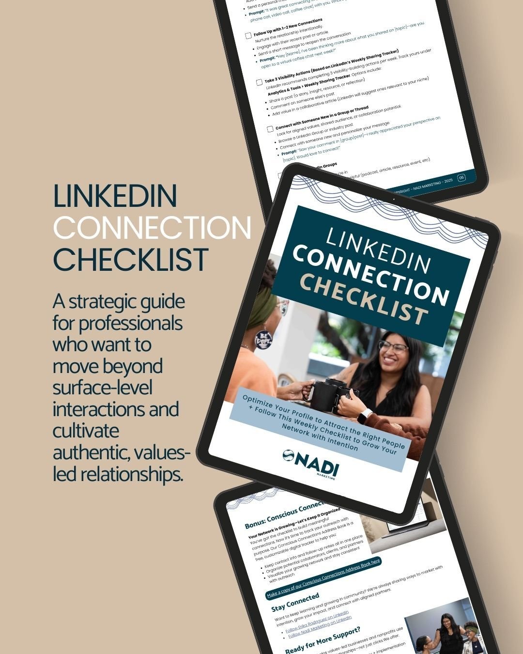 LinkedIn Connection Checklist 3 LinkedIn Connection Checklist 3
